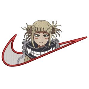 Himiko Swoosh Embroidery Design - My Hero Academia Nike Anime Embroidery Design