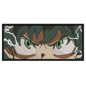 Deku Eyes Embroidery Design - My Hero Academia Anime Embroidery Design