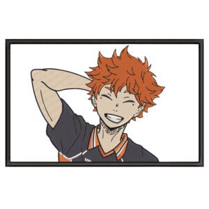 Shoyo Hinata Embroidery Design - Haikyuu Anime Embroidery Design