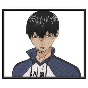 Tobio Kageyama Embroidery Design - Haikyuu Anime Embroidery Design