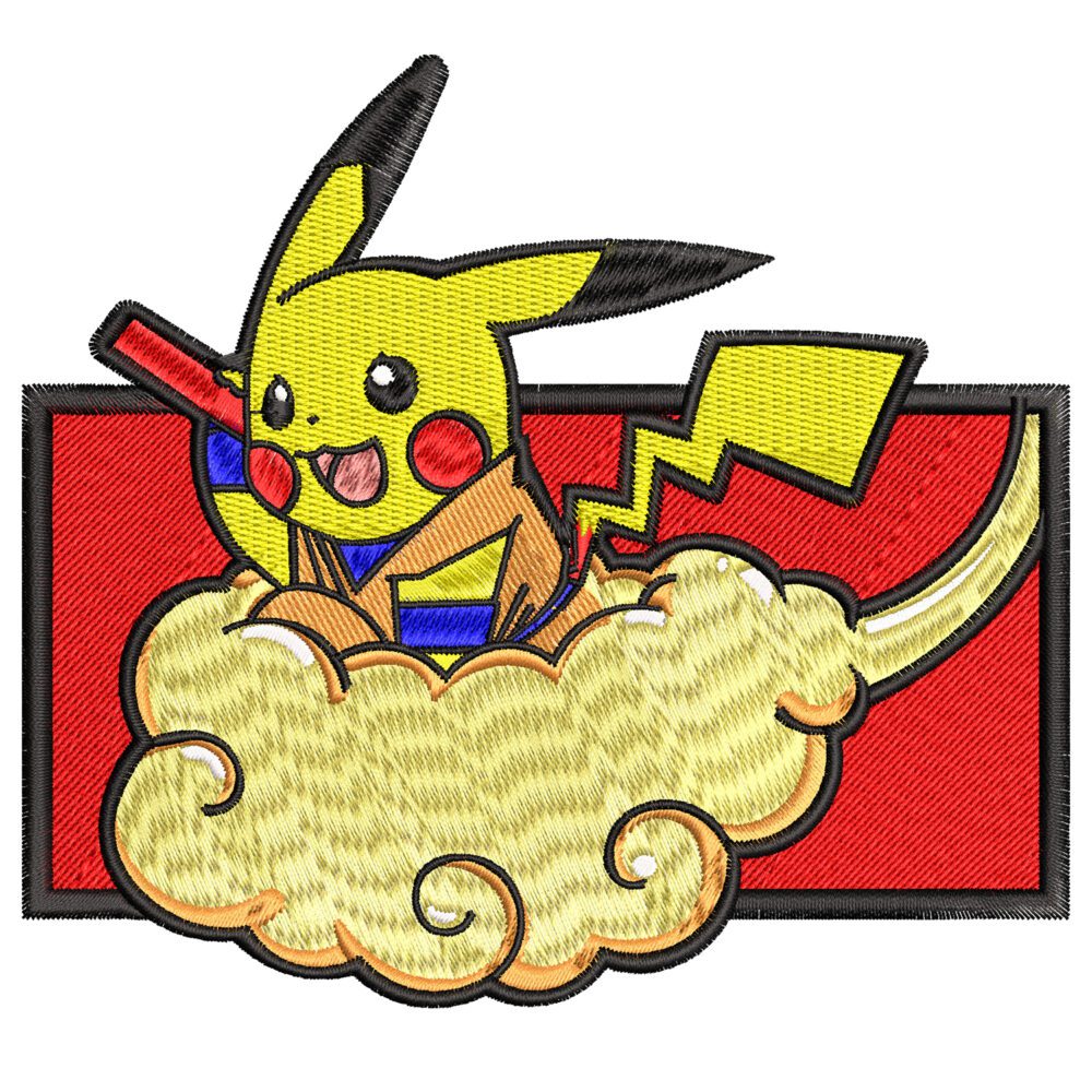 Pokemon Anime Embroidery Design