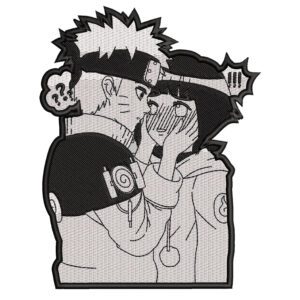 Naruto Hinata Embroidery Design - Naruto Anime Embroidery Design