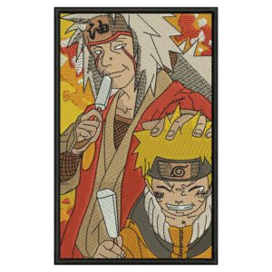 Jiraiya Naruto Embroidery Design - Naruto Anime Embroidery Design