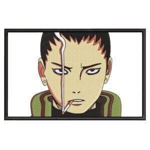 Shikamaru Nara Embroidery Design - Naruto Anime Embroidery Design