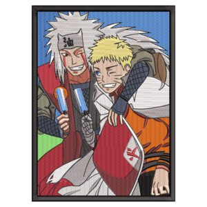 Naruto Jiraiya Embroidery Design - Naruto Anime Embroidery Design