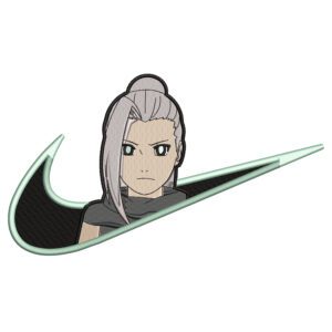 Ino Swoosh Embroidery Design - Naruto Nike Anime Embroidery Design