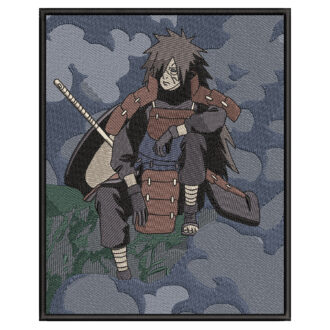 Madara Uchiha Embroidery Design - Naruto Anime Embroidery Design