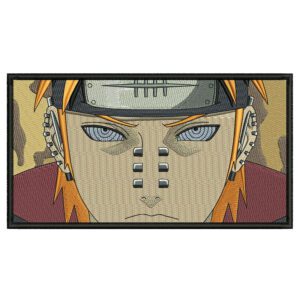 Pain Embroidery Design - Naruto Anime Embroidery Design