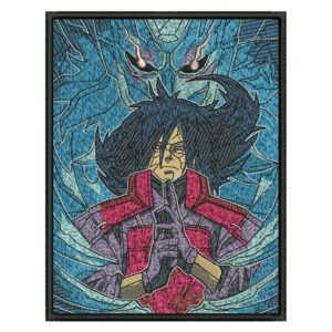 Madara Susano Embroidery Design - Naruto Anime Embroidery Design