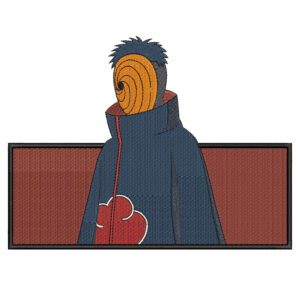 Obito Uchiha Embroidery Design - Naruto Anime Embroidery Design