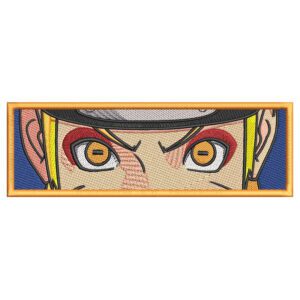 Naruto Eyes Embroidery Design - Naruto Anime Embroidery Design