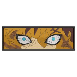 Garaa Eyes Embroidery Design - Naruto Anime Embroidery Design