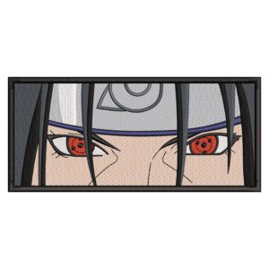 Itachi Eyes Embroidery Design - Naruto Anime Embroidery Design