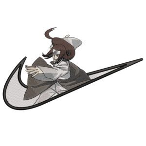 Neji Swoosh Embroidery Design - Naruto Nike Anime Embroidery Design