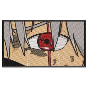 Kakashi Eye Embroidery Design - Naruto Anime Embroidery Design