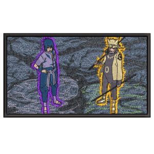 Naruto Sasuke Embroidery Design - Naruto Anime Embroidery Design