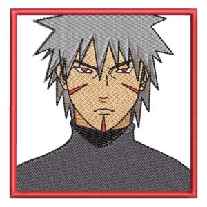 Tobirama Senju Embroidery Design - Naruto Anime Embroidery Design