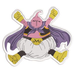 Magin Buu Embroidery Design - Dragon Ball Anime Embroidery Design