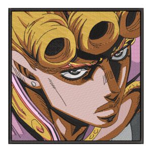 Giorno Giovanna Embroidery Design - JoJo's Bizarre Adventure Anime Embroidery Design