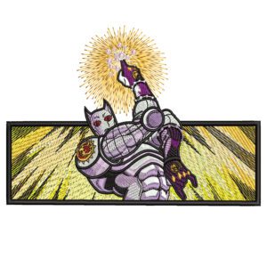 Killer Queen Embroidery Design - JoJo's Bizarre Adventure Anime Embroidery Design