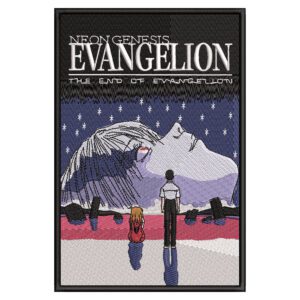 Evangelion Embroidery Design - Evangelion Anime Embroidery Design