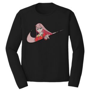 Darling in the Franxx Nike Anime Embroidery Design