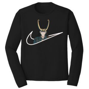 Loki Nike Superhero Embroidery Design