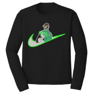 Green Lantern Nike Superhero Embroidery Design