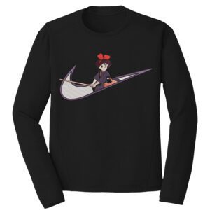 Kiki's Delivery Service Nike Anime Embroidery Design