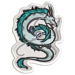 Dragon Embroidery Design - Spirited Away Anime Embroidery Design