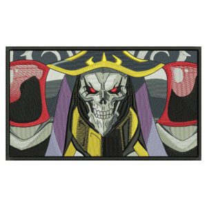 Ainz Ooal Gown Embroidery Design - Overlord Anime Embroidery Design