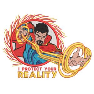 Dr Strange Embroidery Design - Dr Strange Superhero Embroidery Design