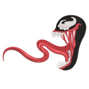 Venom Embroidery Design - Venom Superhero Embroidery Design