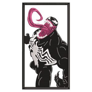 Venom Embroidery Design - Venom Superhero Embroidery Design