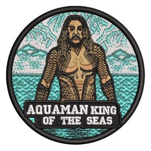 Aquaman Embroidery Design - Aquaman Superhero Embroidery Design