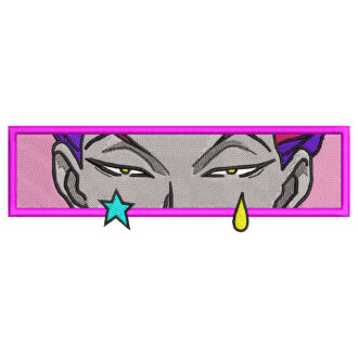 Hisoka Eyes Embroidery Design - Hunter x Hunter Anime Embroidery Design