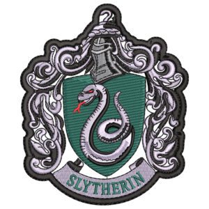 Slytherin Logo Embroidery Design - Harry Potter