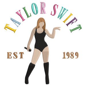 Taylor Swift Est. Embroidery Design - Taylor Swift