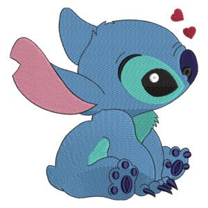 Stitch Embroidery Design - Lilo & Stitch