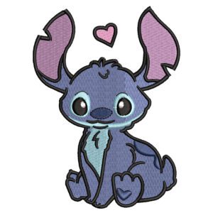 Stitch Embroidery Design - Lilo & Stitch