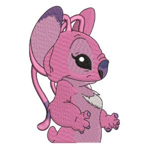 Angel Embroidery Design - Lilo & Stitch