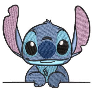 Stitch Embroidery Design - Lilo & Stitch