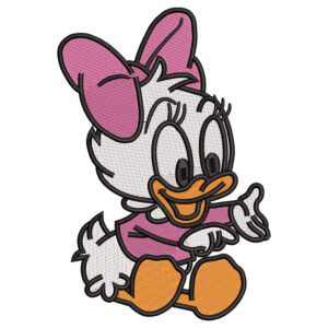 Kid Daisy Embroidery Design - Mickey Mouse