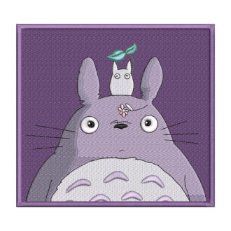 Totoro Embroidery Design - My Neighbor Totoro Anime Embroidery Design