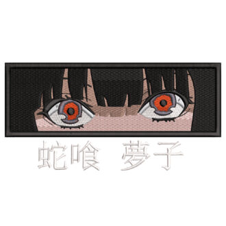 Yumeko Jabami Embroidery Design - Kakegurui Anime Embroidery Design