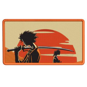 Samurai Champloo Embroidery Design - Samurai Champloo Anime Embroidery Design