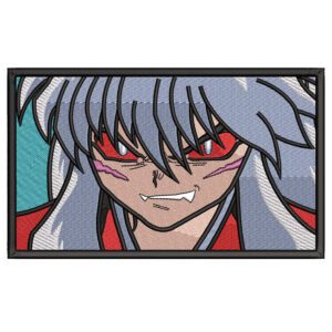 Inuyasha Demon Embroidery Design - Inuyasha Anime Embroidery Design