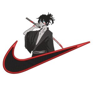 Yato Swoosh Embroidery Design - Noragami Nike Anime Embroidery Design