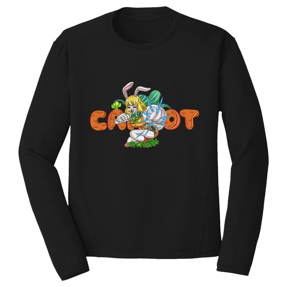 Carrot Embroidery Design