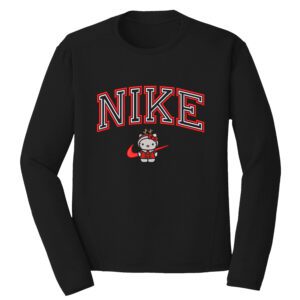 Kitty Christmas Nike Embroidery Design